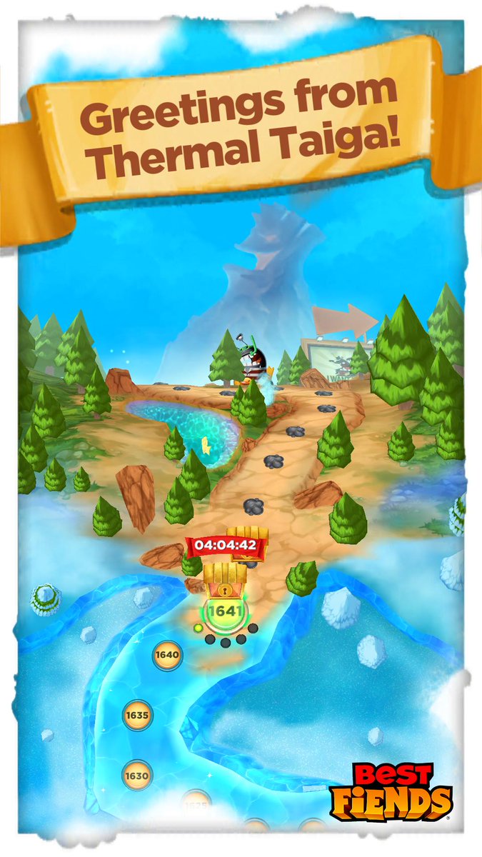 TX_Chrissy's tweet image. Gate Opened! Bring on the Thermal Taiga in #BestFiends - Download FREE - download.BestFiends.com via @bestfiends