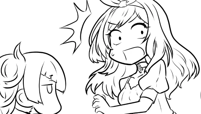 珍しく風邪ひいてひとまず描くのやめたけど
戻ってきた,線画の調子はいいぞ 