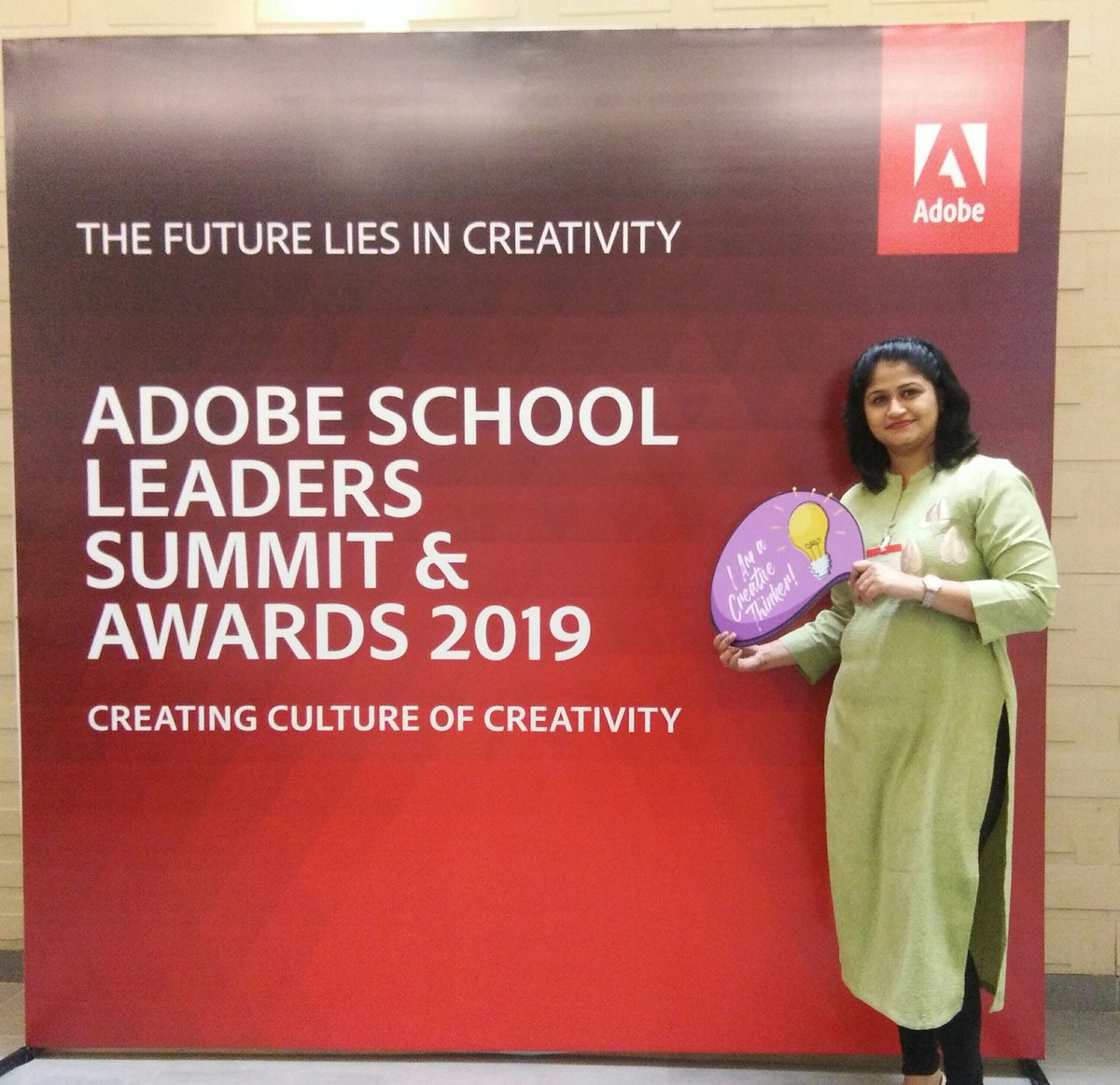 SunainaKapoor16's tweet image. Fullon excitement ! Learning !Exploring at  Adobe School Leaders Summit and Awards 2019
#AdobeCreativeEducator
@RajniKalra16 @DCMPresidency