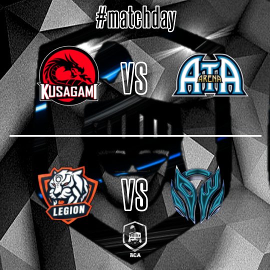 Coming_Soon_05's tweet photo. #RCA #RecopaArgentina 

Gran día! Entramos en Octavos de Final y aquí te traemos los enfrentamientos del día

☆@KusagamiGG vs @AtaArena | 20:00PM🇦🇷

☆@legion1_eSports vs @DarkWarriors_AE | 21:00PM🇦🇷

#GORCA https://t.co/3j64rSQXkd