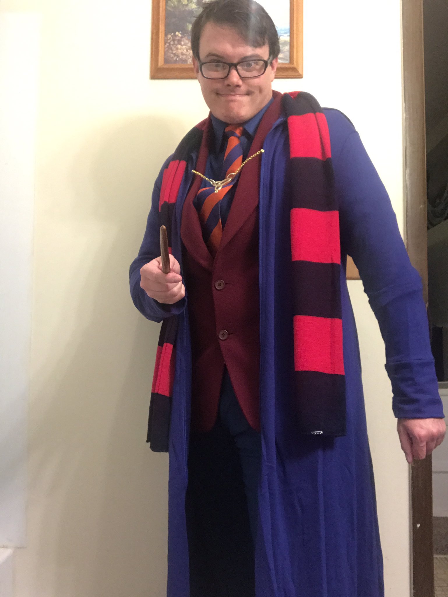 Jordan Eshelman is ready for the Holidays on Twitter: "#Ilvermorny uniform  is almost complete! #wizardingworld #WizardsUnite #HarryPotter #Wizard  #cosplay https://t.co/KRvikuSDrW" / Twitter