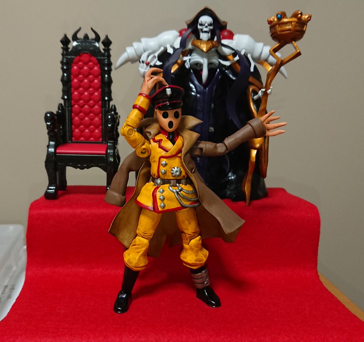 ブンドド ドーパント A Twitter オーバーロード ナザリック地下大墳墓 宝物殿領域守護者 パンドラズ アクター 完成しましたー やっぱりモモンガ様にはパンドラだね おや 父上がうっすら光っておられるような シタデルカラーで塗装してあります