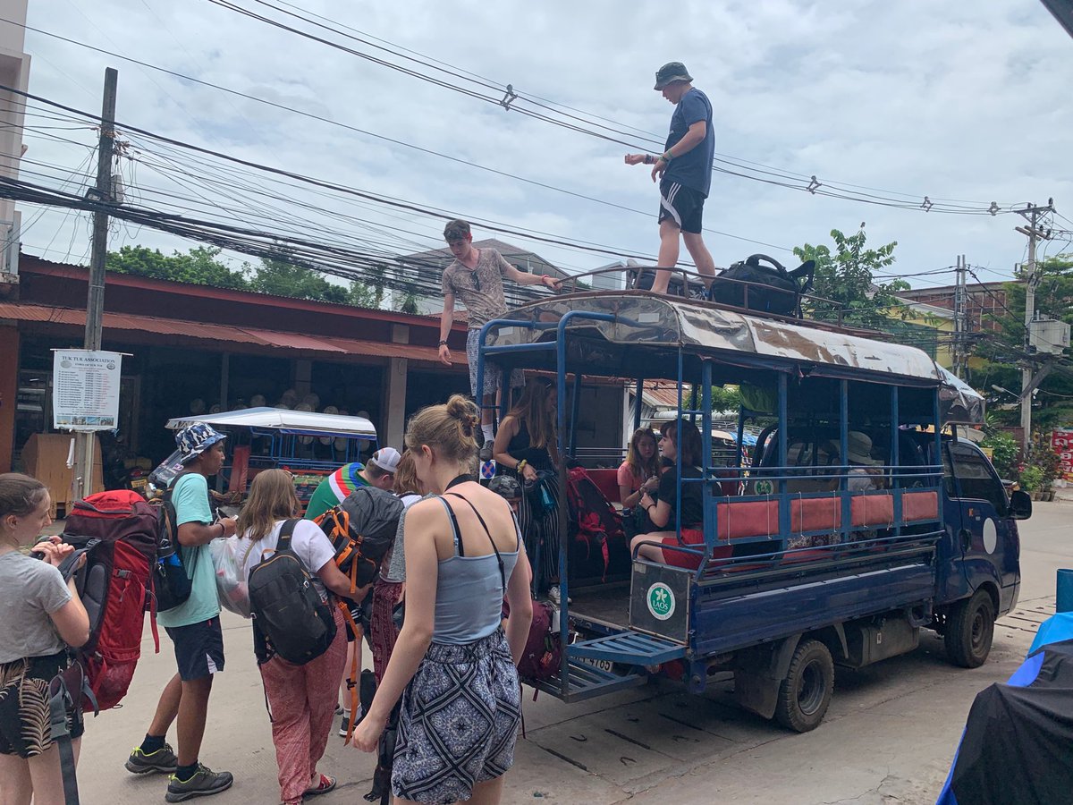RobGLloyd's tweet photo. Setting off #Vientiane #Lao ⁦@OutlookExpeds⁩ https://t.co/PoEQo9UQQA