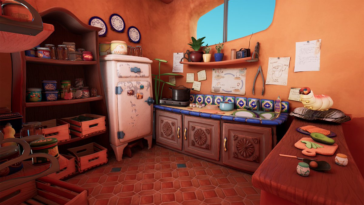 IzelMoctezuma's tweet photo. Hey #PortfolioDay! I'm Izel, a Tech Artist currently working on a co-op VR game called @salamendergame. My favorite part of #gamedev is puzzling over clever solutions to tough problems! 🤔 https://t.co/OsIyyT4hGF