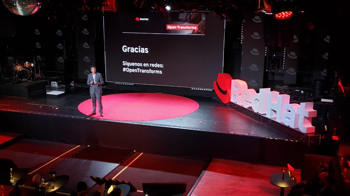 redhatla's tweet photo. Alejandro Raffaele, Director General de Red Hat México: "Hoy #OpenTransforms ha sido más que tecnología. Ha sido un paso trascendental hacia el cambio cultural para la innovación. Gracias por venir" https://t.co/IgsSlfZiD2