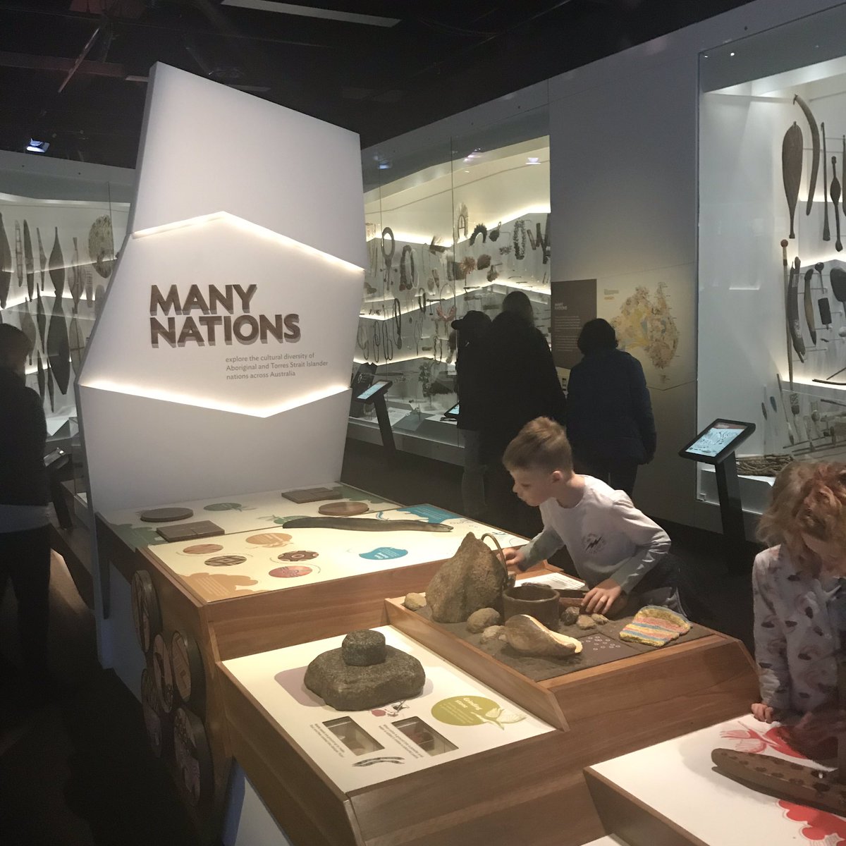 ToniJolic's tweet photo. Where best to celebrate NAIDOC WEEK... Bunjilaka Gallery at the Melbourne Museum. #melbournemuseum #bunjilaka #naidoc #antoniatonijolic https://t.co/6HQCW8zMwp