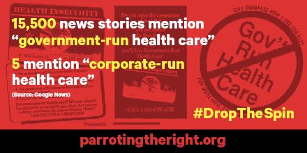 Partner4Dignity's tweet photo. The insurance industry has manipulated the media and deprived us of real democratic debate on health care. It's time for media, polling and policy organizations to #DropTheSpin. https://t.co/BsaEiQnirb https://t.co/LPcTQjIulJ