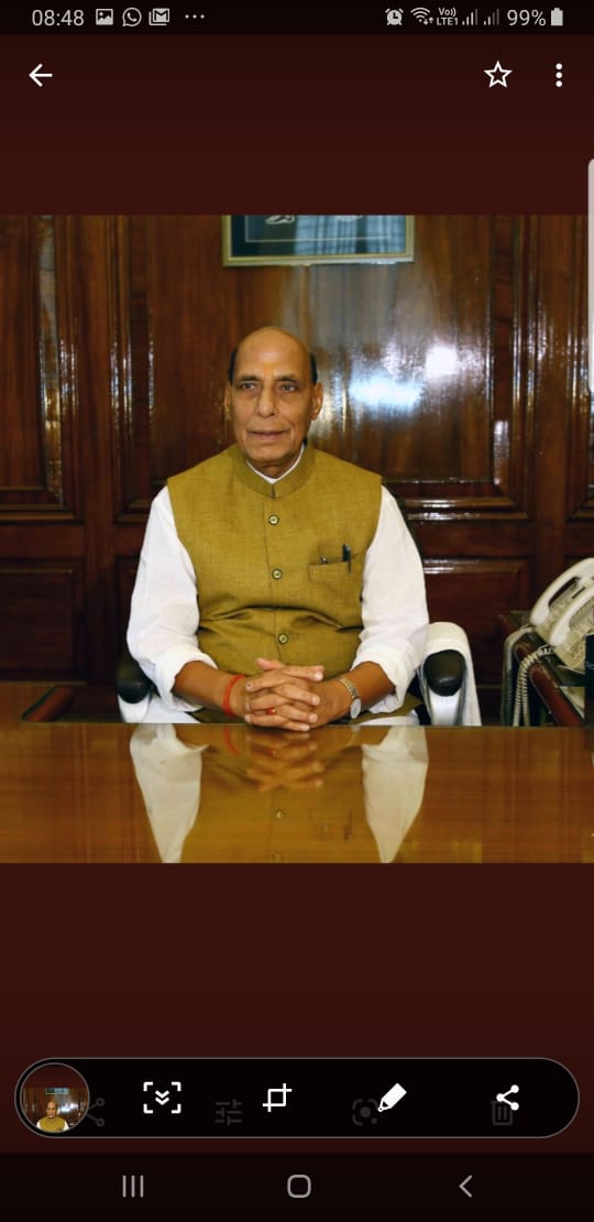 Wish you many happy returns of the day Happy Birthday to you respected Rajnath Singh Ji 