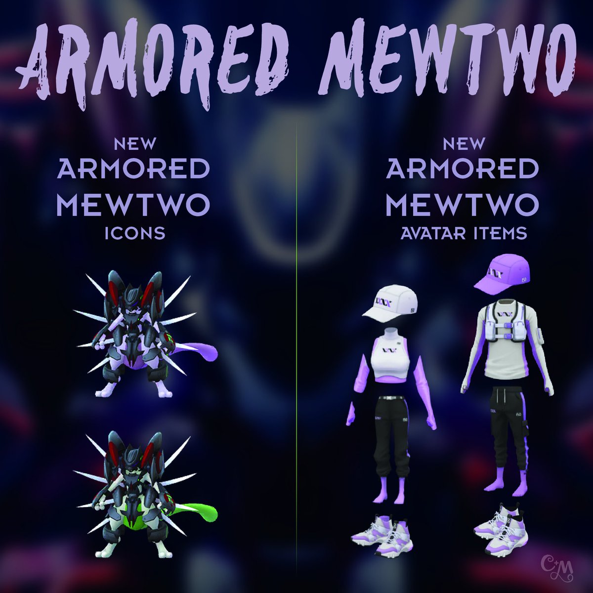 Mewtwo de armadura sortudo ✨✨✨✨#pokemongo #pokemon #pokemontiktok #mew