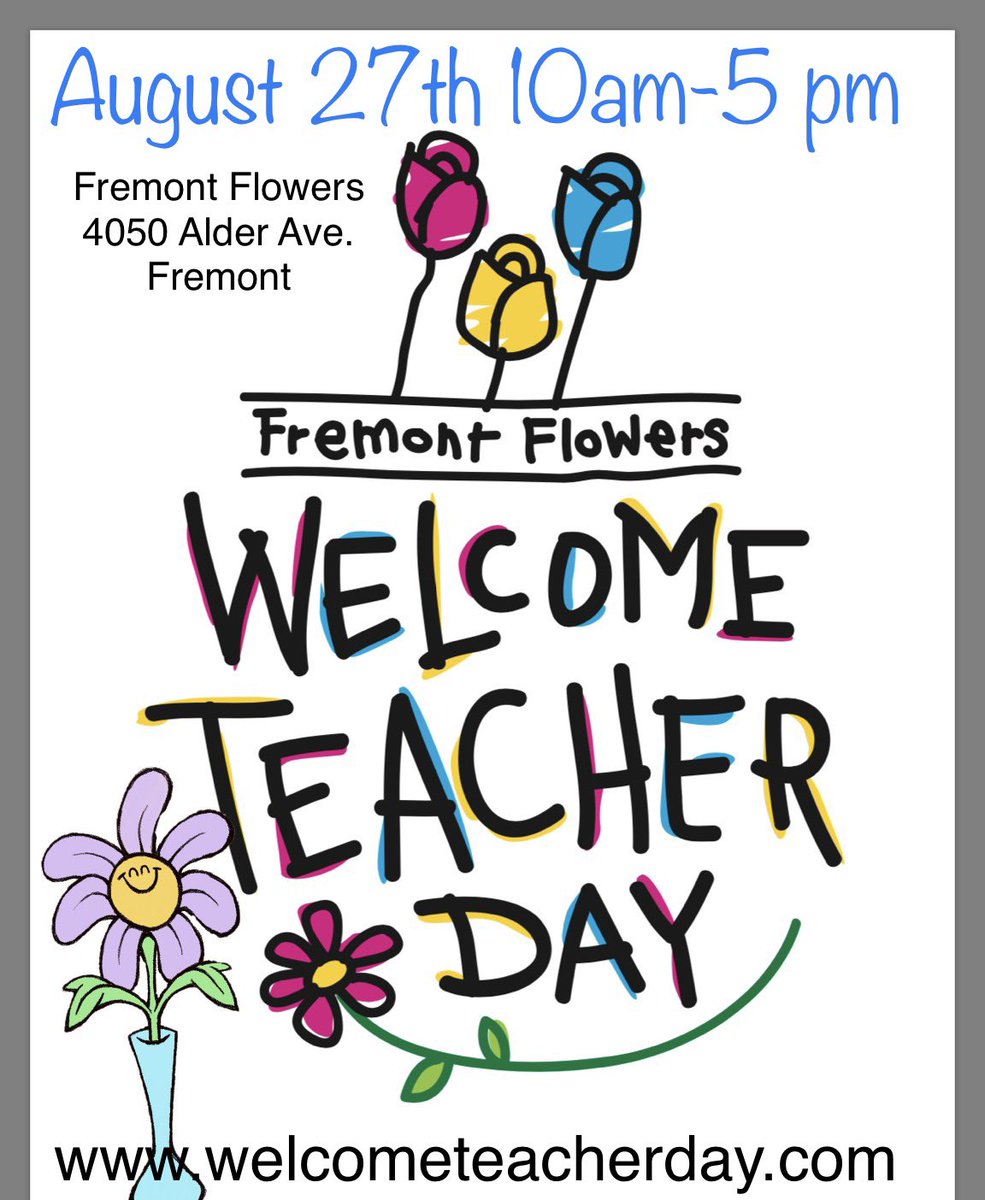 Teacher supply drive starts now!   welcometeacherday.com