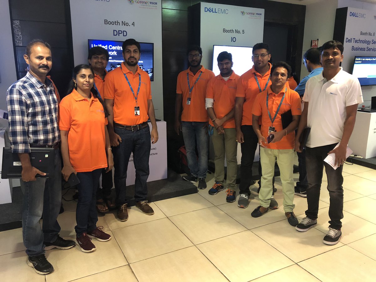 Shelesh_1's tweet photo. What an energy, great to see such a powerful showcase of innovation and inventions #DellConnecTech @DellEMCIndia super impressed and super cool @vjabrah @sarvsaravanan @KunalRuvala @TejasPandit_  @mahanteshma @thesachinpb @BethPhalen https://t.co/evlOzPapma