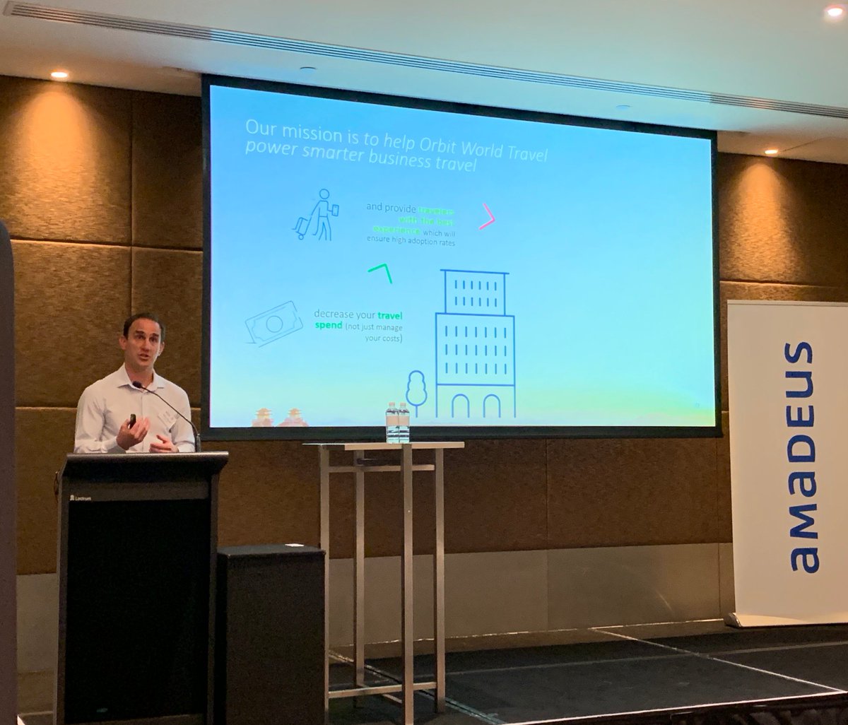 orbitworldau's tweet photo. Finding out about the new Cytric online booking tool with Robin Wood from Amadeus at the Technology Roadshow in Perth.
#technology #roadshow #perth #onlinebooking #amadeus #cytric #traveltech #travelsolutions #tmc #travelmanagement #businesstravel #corporatetravel https://t.co/X3b42aXzn8