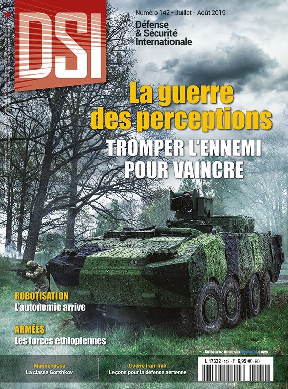 cyberdefenseFR's tweet photo. Une bonne lecture cet été: le dernier numéro de @DSI_Magazine : guerre 
des perceptions, des drones, ou encore un article sur l’intelligence 
artificielle comme indicateur de puissance sur la scène internationale. https://t.co/0rsEqYpUKL