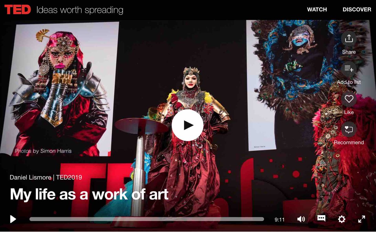 StyleCoaching's tweet image. How does life change when you choose to be unapologetically yourself? In this striking talk, @daniellismore shares the vision behind his elaborate ensembles &amp;amp; explores what it's like to live life as a work of art: bit.ly/2YM0YD6 #authenticity #ExpressYourself #inspired