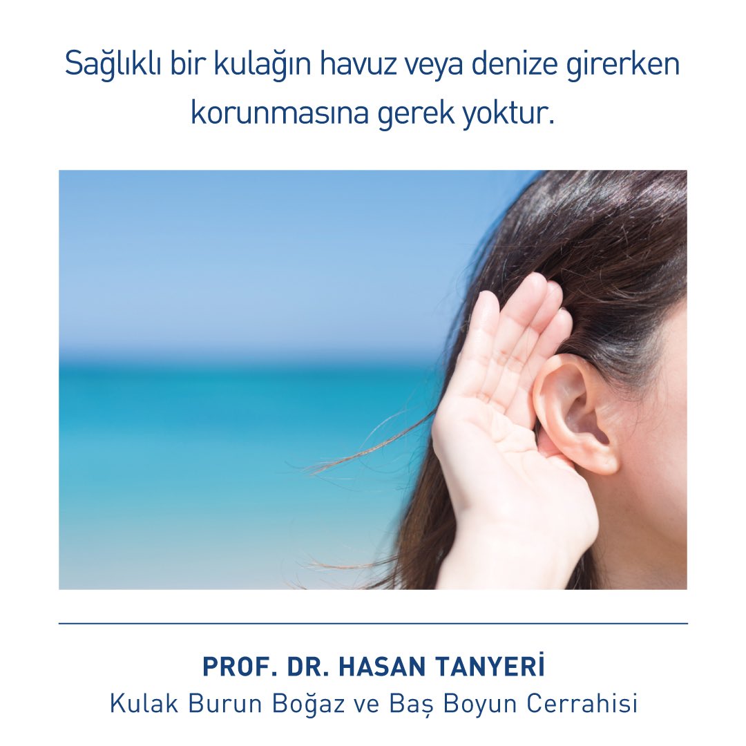 drhasantanyeri's tweet photo. Su kaçar endişesiyle sağlıklı bir kulağa silikon tıkaç takmak, dış kulak yolu girişindeki yağlanma döngüsünü bozup, dış kulak yolu iltihaplarına zemin hazırlayabilir. Kulak sağlığı ve tedavisi hakkında bilgi için https://t.co/TIYDTJLRd2
#drhasantanyeri #profdrhasantanyeri https://t.co/bEmm5uBEYO