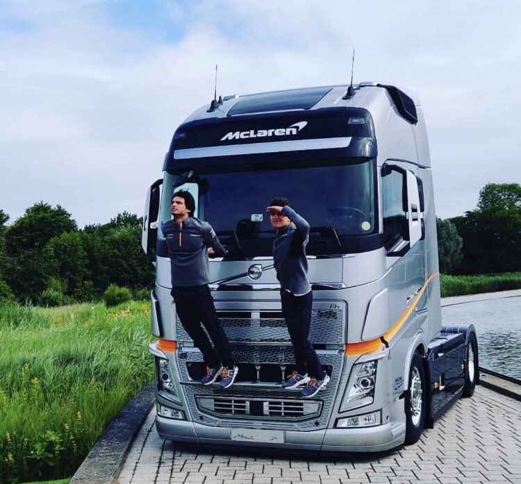 MCLRN35's tweet photo. @McLarenF1 @VolvoTrucksUK Fantastic news 👊🏻 https://t.co/1l1DqszGPZ
