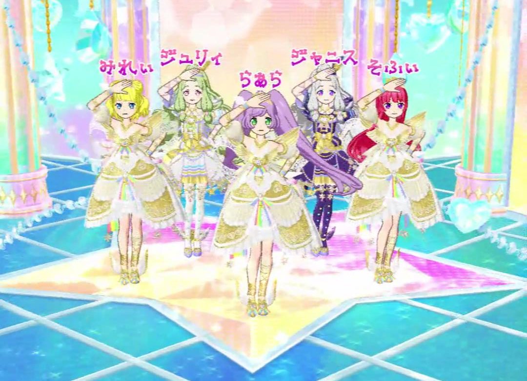 SoLaMi♡SMILEとプリパラの女神たちで5人ライブやりました！ らぁらと