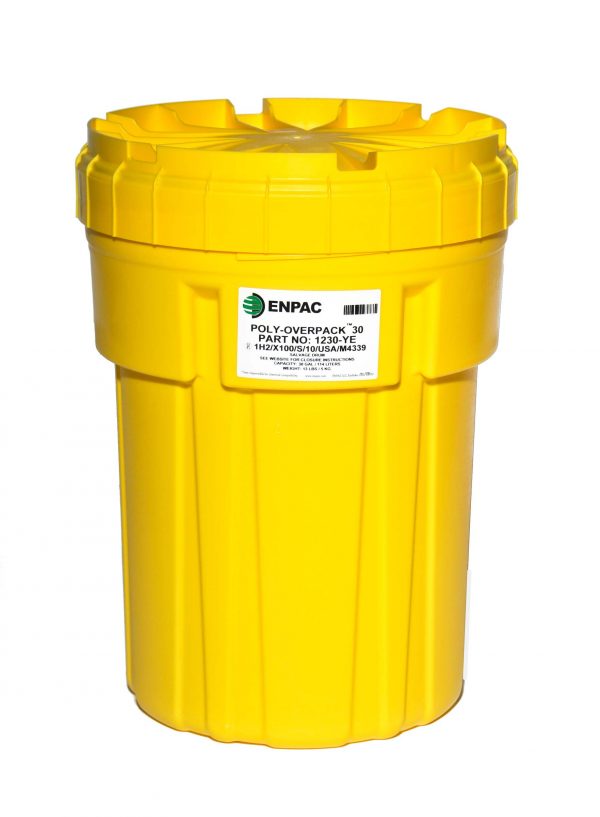 Overpacks, Various sizes
Storage &amp; containment of damaged or leaking chemical and fuel drum
Excellent resistance against chemicals, acids, caustics &amp; corrosives
Heavy-duty 100% virgin polyethylene
Screw-on-lids airtight

5-year guarantee
spillsupplies.co.uk
Tel 0333 050 7514