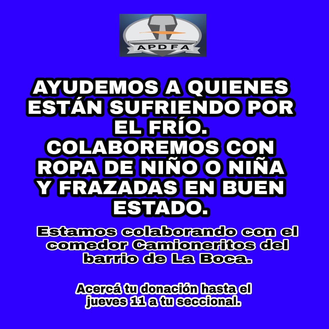 SanApdfa's tweet photo. Compañeros ayudémos a quiénes más lo https://t.co/Me0bC8DfIr aceptan donaciones hasta el viernes inclusive . https://t.co/Qd3rK5Nzaj