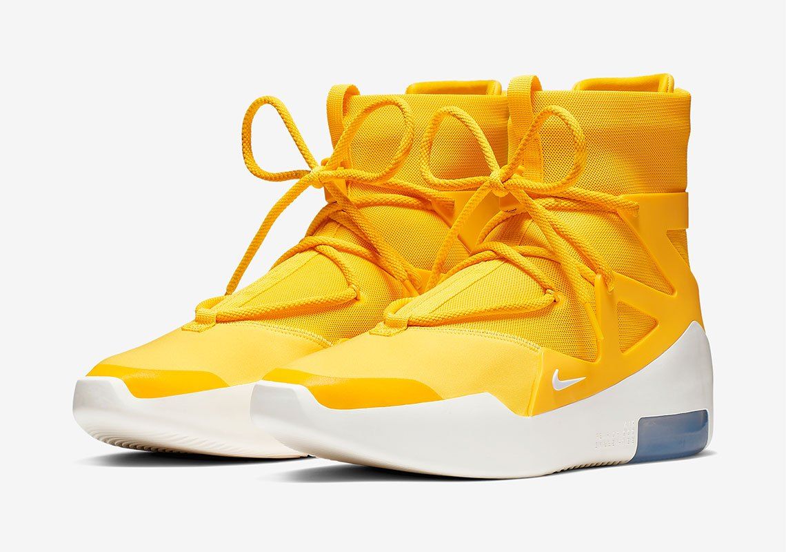 Check out the Nike Air Fear Of God 1 in "Amarillo" 
snkrne.ws/2XoNDix