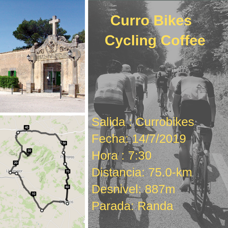 Salida : Currobikes
Fecha: 14/7/2019
Hora : 7:30
Distancia: 75.0-km
Desnivel: 887m
Parada: Randa
-
-
Follow &amp; Tag <a href="/currobikes/">currobikes</a> 
-
-
#currobikes #currobikespower #campos #ciclismo #bycurrobikes
#ciclismomallorca #ciclismoparaiso#rideordie #bicycle #cyclinglife