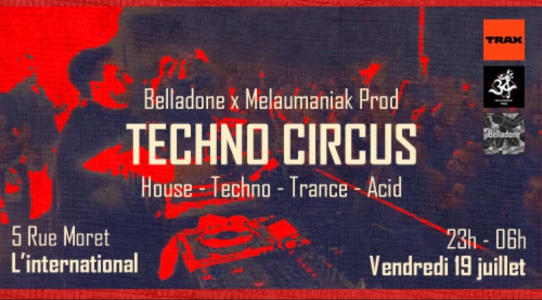 Troisième Oreille s'associe aux collectifs Belladone et Mélaumaniak Prod rend la TECHNO CIRCUS accessible aux sourds et malentendants.

Rediff en direct sur le canal T et en bluetooth sur votre appareil auditif.

🎫: shotgun.live/tickets/289126…

#sourds #lsf #sortiraparis #psytrance