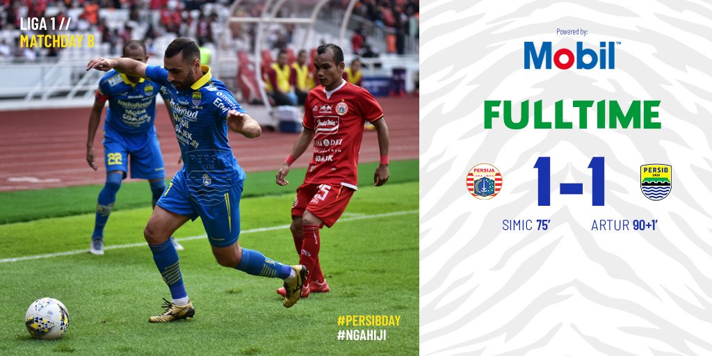 94' FULL TIME!

Setidaknya, tren kekalahan di Liga 1 berakhir di Jakarta.

hatur nuhun

#PERSIBDay
#PERSIBLive