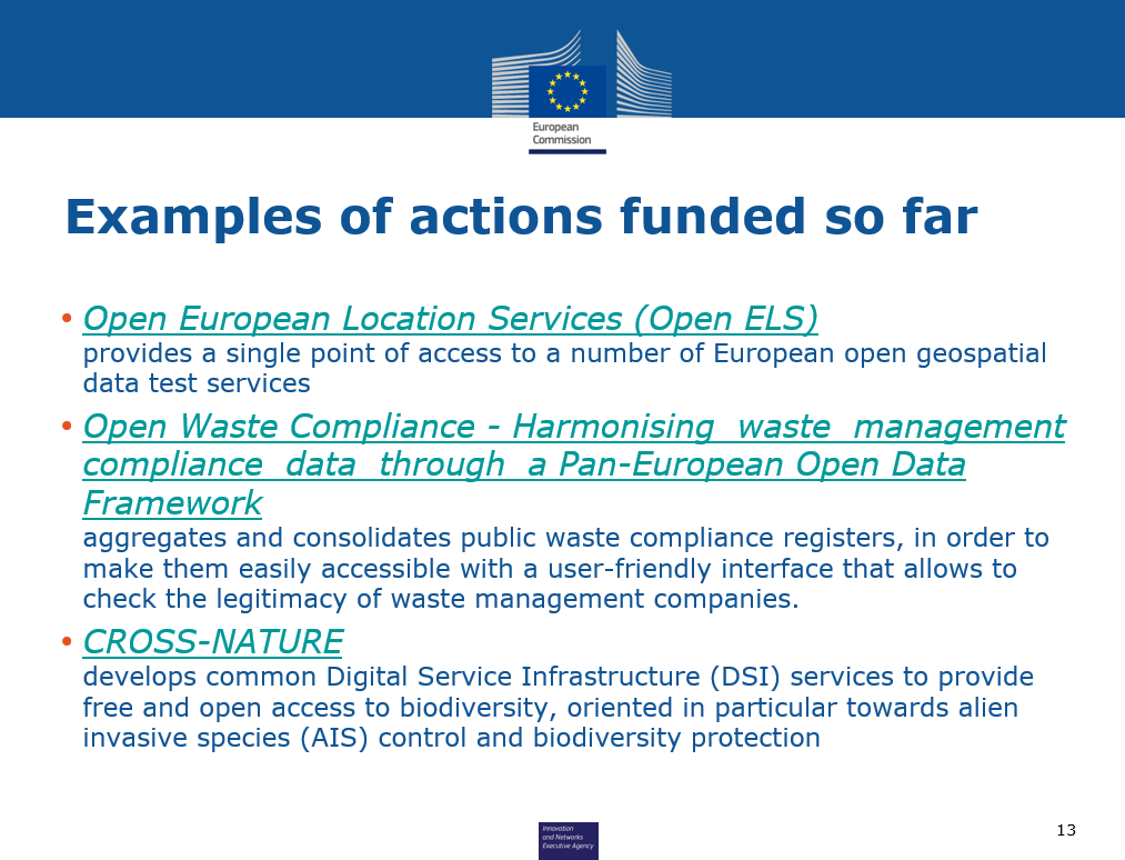 cinea_eu's tweet photo. How is #CEFTelecom making Public #OpenData available for re-use? Check out these projects in areas such as biodiversity, waste management &amp; geospatial data  ▶️Open Waste Management, #OpenELS &amp; @cross_nature https://t.co/twDGWBPZ4q #CEFTelecomDay https://t.co/wUUtNij9dV