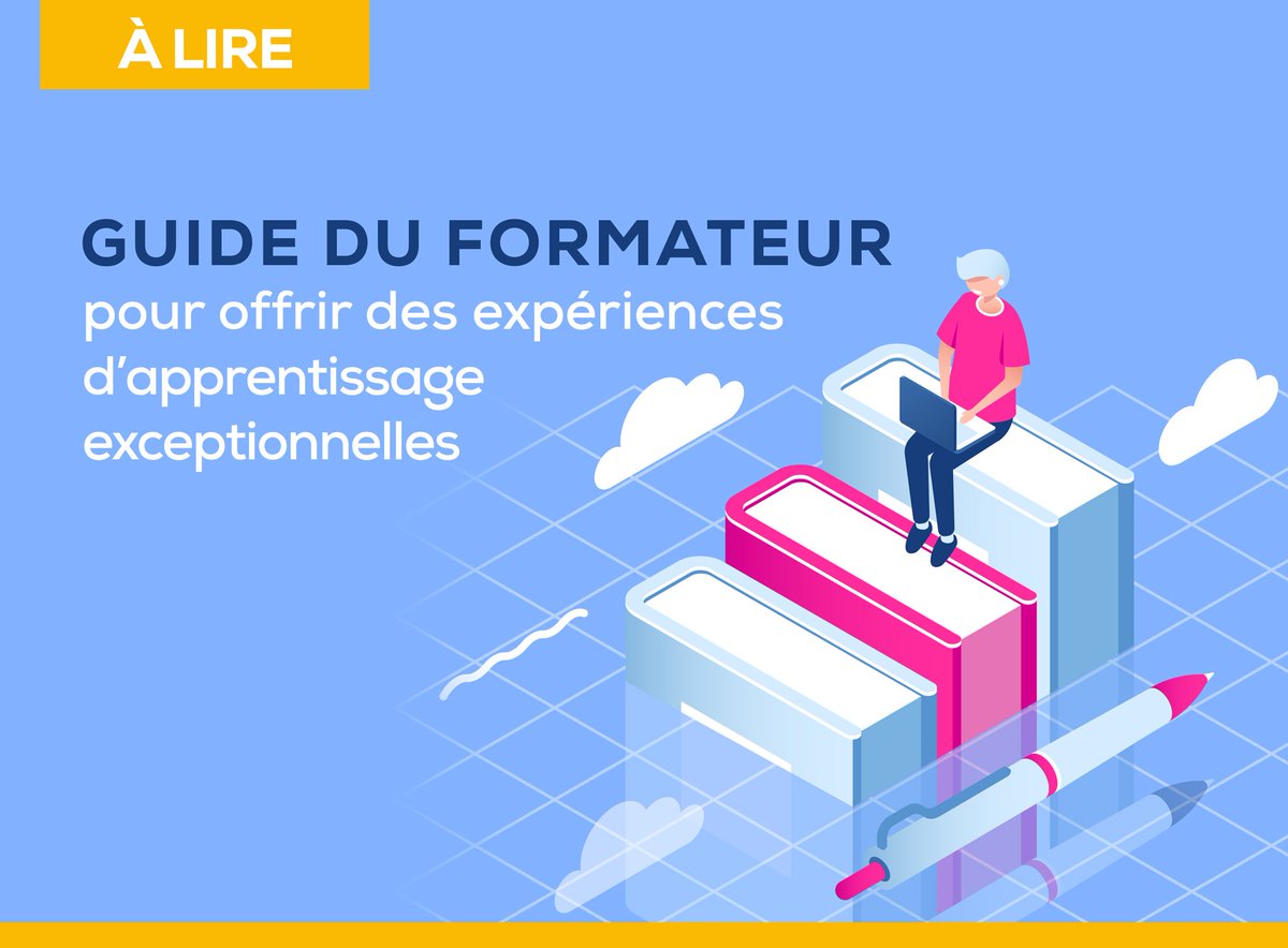 L’expérience apprenant est le pivot qui fait qu’un #apprentissage est acquis ou non! Faites-vous de votre mieux pour rendre ce processus excitant?
Découvrez le guide des #formateurs de l’ATD “Trainers Guide to Delivering Exceptional #Learning #Experiences” bit.ly/2LeSmlk