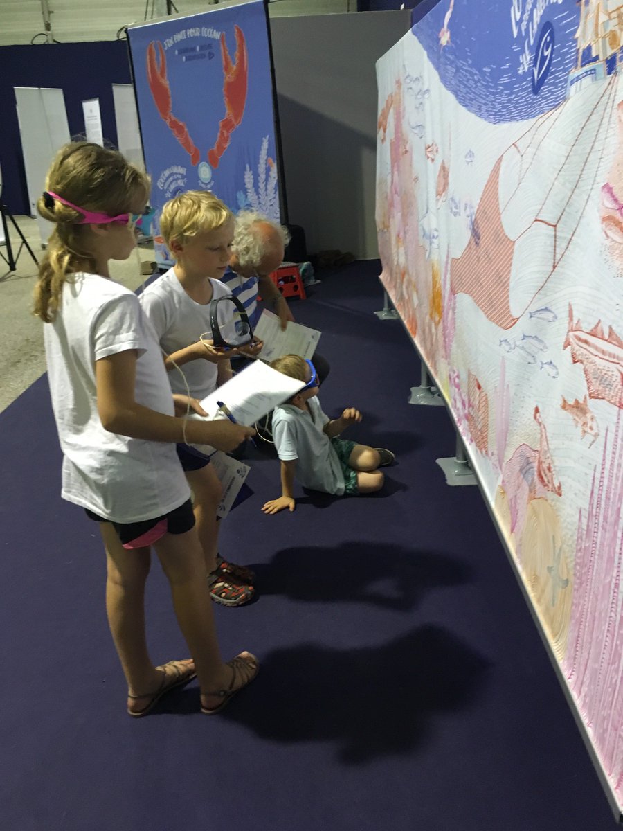 MSCpechedurable's tweet photo. Dernier jour pour nous visiter à @LaMerXXL hall 3 et faire une plongée magique dans notre frise ! Enfants et adultes y trouvent solutions et réponses aux enjeux d'aujourd'hui et de demain pour lutter contre la #surpeche !
#LaMerXXL #MerXXL #Education #Pechedurable #labelMSC https://t.co/xiloYXhdBo