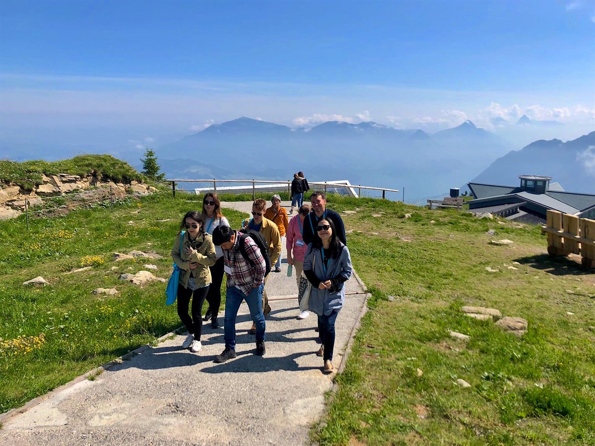 2019Ivr's tweet photo. Exploring sunny Switzerland, having good conversations and meeting new friends @2019Ivr! #IVR2019 #marmot https://t.co/6ISpb2WpUt