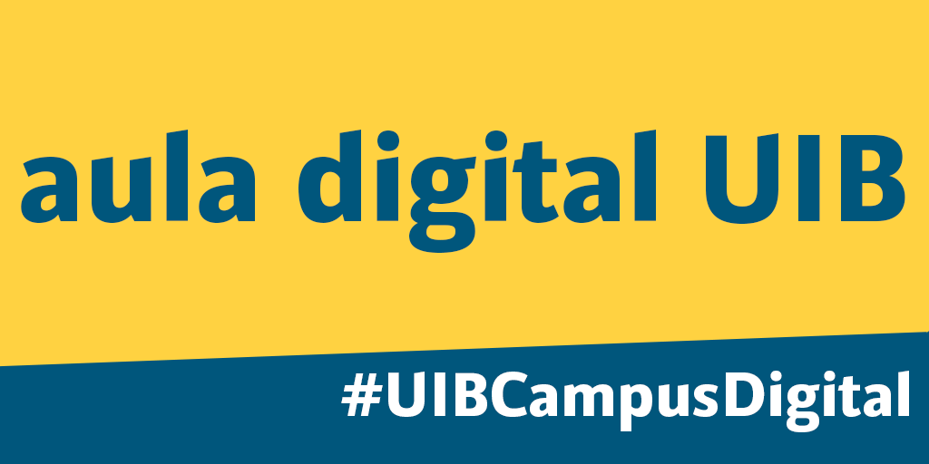 CDigitalUIB's tweet photo. ⚠ Per tenir activa la teva assignatura a #AuladigitalUIB el curs 2019-20, has de fer la sol·licitud que tens disponible a #UIBdigital. 📝
#UIBtransmèdia https://t.co/pHUbAMvpzI