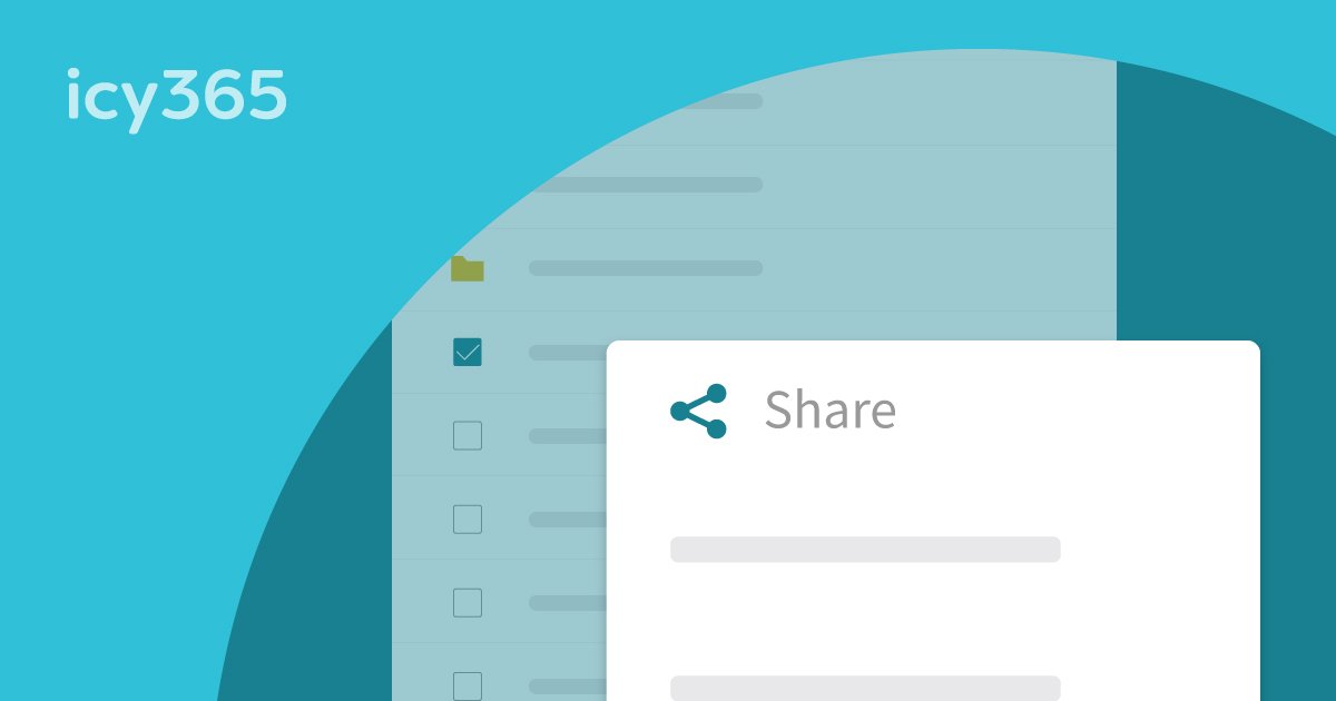 #icy365 Updates: 🎉 Now you can share your precious work with external users, even with the ones, who don't have #Office365 account! 🧑🏻‍🤝‍🧑🏻 Isn't that great? 🍨
Check it out: icy365.com