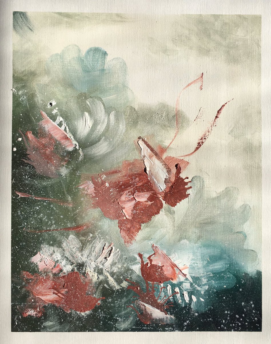 LerchMona's tweet photo. You’ve Become A Beautiful Butterfly. Oil on paper, 33 cm x 41 cm. 
In memory of a lost friend.
#art #visualart #artisticmind #monalerch #contemporarypainting #contemporaryart #modernart #artistsontwitter https://t.co/TMQHlYyows
