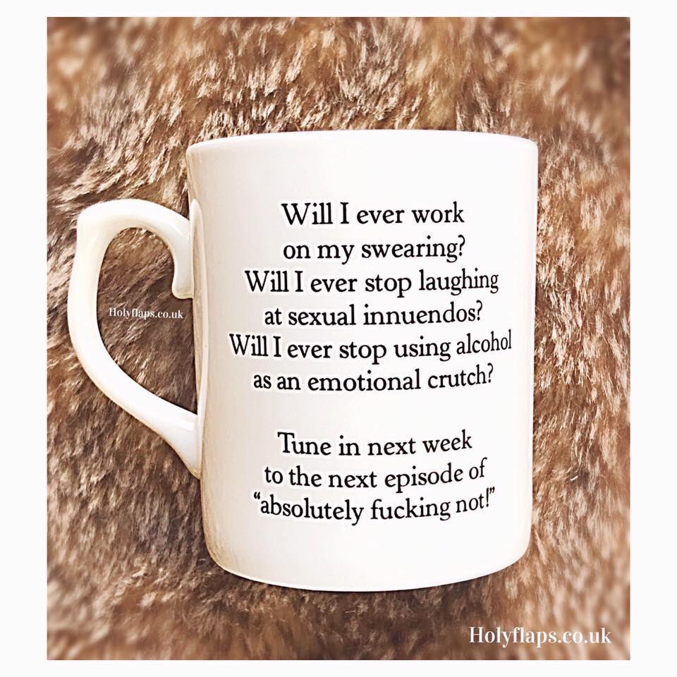 binkybunny7's tweet image. I’ve found the perfect mug for my early morning cup of tea whilst sitting in the garden #tuneinnextweek #idealsentiments 😂👏🏻☕️