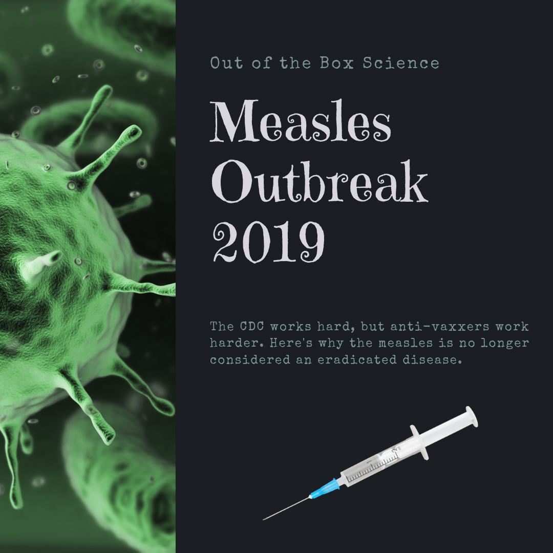 OOTBScience's tweet photo. Here's the what, how, when, and why about the #measles outbreak of 2019.

💉 https://t.co/ZqSfOdlzux 💉 https://t.co/G3elrT3gih