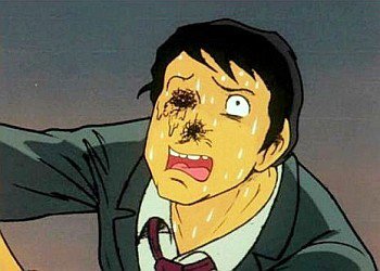 銘菓ぽんぽこ 私の好きなゲゲゲの鬼太郎 第2期 1972年 で一番怖かったのは第43話 足跡の怪 です タイタン坊の怒りに触れた男性2名が異常な状態に陥ります 目耳鼻がつぶれていくのです この様がとても恐怖に感じました 当時はtvの