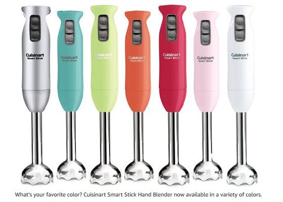 MeTigerLily13's tweet photo. #KitchenTools You will find blending easier than ever with this Cuisinart Smart Stick hand blender.  https://t.co/kVSGO4RyxZ https://t.co/qyXSYiCOwm