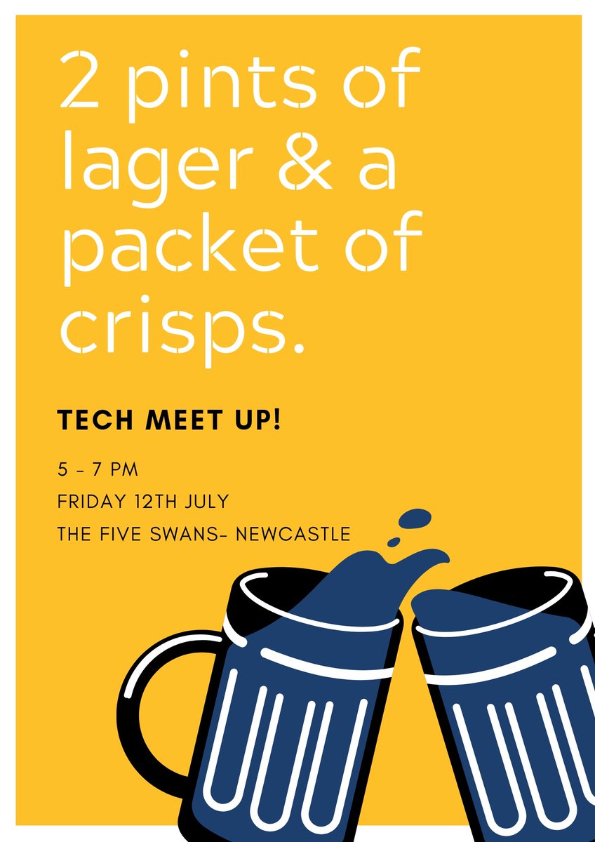 OscarRecruit's tweet image. No plans for an after work drink on Friday?🤷‍♂️🤷

You do now!!🕺

If you&apos;re in Newcastle, pop in to see our lovely Consultants for a FREE drink and a chat about all things Technology!🍻

ow.ly/Ov9O50uThOh

#Technology #NewcastleTech #MeetUp #FridayDrinks