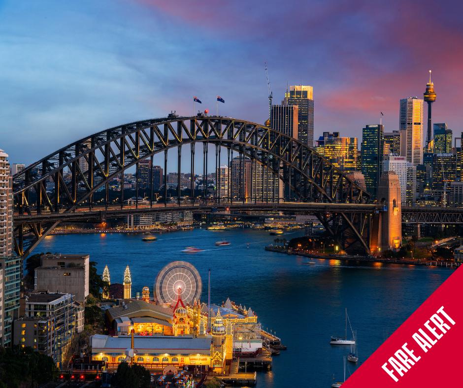 Fare Alert // <a href="/Qantas/">Qantas</a> is now offering a 45-day advance purchase fare from #Toowoomba to #Sydney, starting from $180* per person, one way. *Valid in both directions. Selected Travel dates apply. T&amp;C's apply. Book via qantas.com.au or your travel agent.