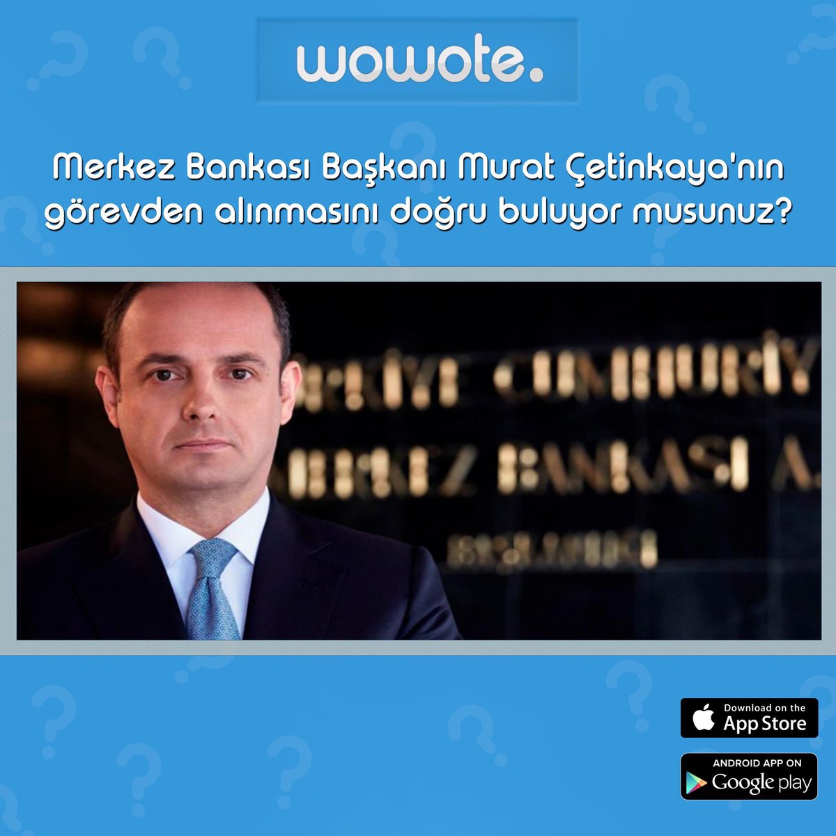 wowotecom's tweet photo. Tıkla düşüncelerini yaz! https://t.co/0KHCkQYGhq #merkezbankası #başkan #muratçetinkaya #görev https://t.co/9yaSRu6iw4