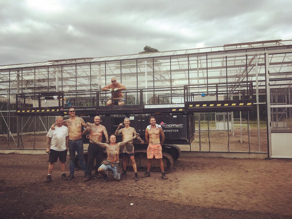 New greenhouse built and finished in 6 days! Can't wait to fill it with #hedging plants! Thanks <a href="/KG_Greenhouses/">KG Greenhouses B.V.</a> Visit hedgesonline.com to see our full range of stock. #gardening #horticulture #landscaping #plants #thinkgreen