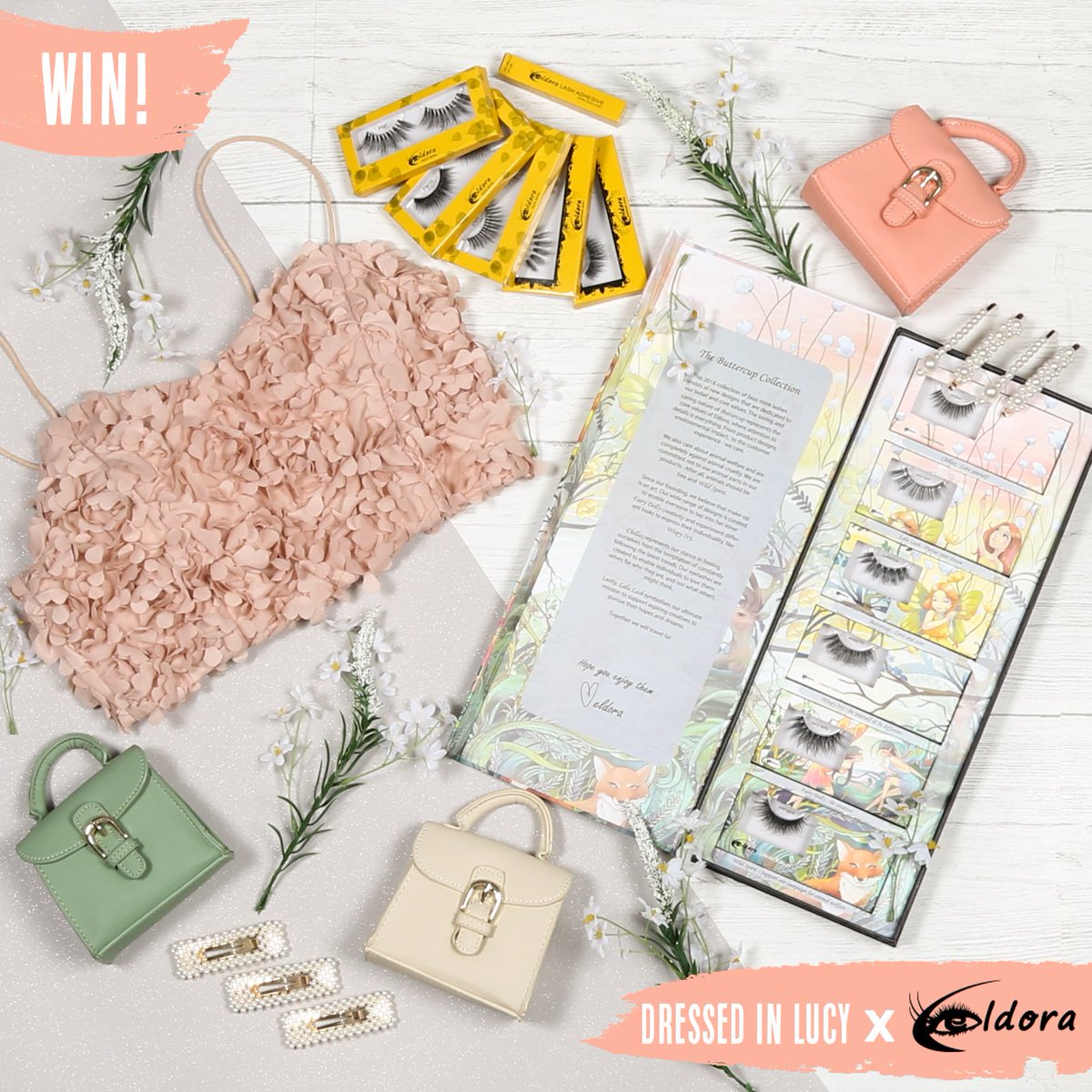 i_athleticsuk's tweet photo. #WIN! ✨ This week we're giving one lucky winner the chance to win a £70 Dressed In Lucy voucher &amp; Eldora lashes 🧚😍 To enter:

1. Follow @dressedinlucy &amp; @EldoraEyelashes 👈
2. RT &amp; tag your BFF 👭

#Competition ends 17/07/19 💕 
#Giveaway https://t.co/D2PkWVx1BW