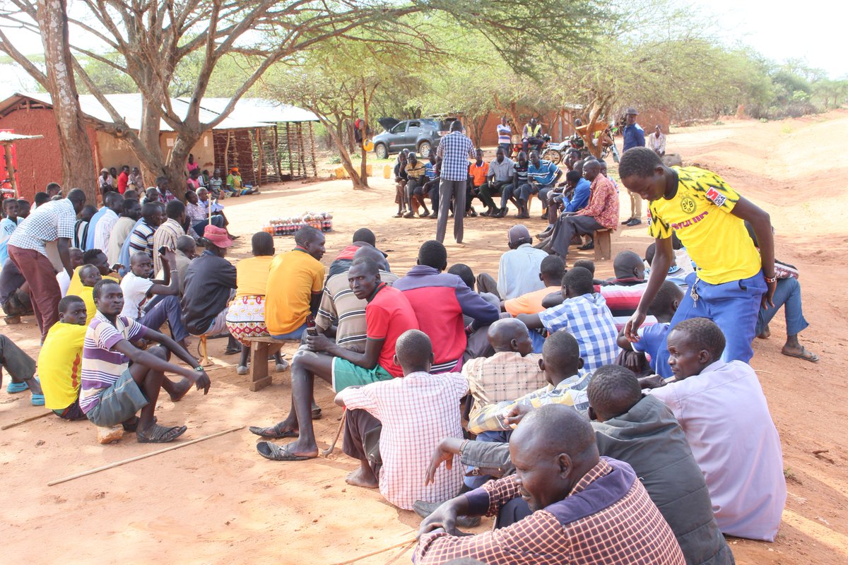 PokotYouthBunge's tweet photo. @PokotYouthBunge President Hon. @RutoTodosia at Emboasis in RIWO Ward yesterday, in the course of Community Participatory Planning Process on Climate change Matters and Priorities Arising by the residents. #EnhancingCLIMATEChangeResilience @DFID_UK @UKAidDirect @UNEnvironment https://t.co/e4b8g7yhwy