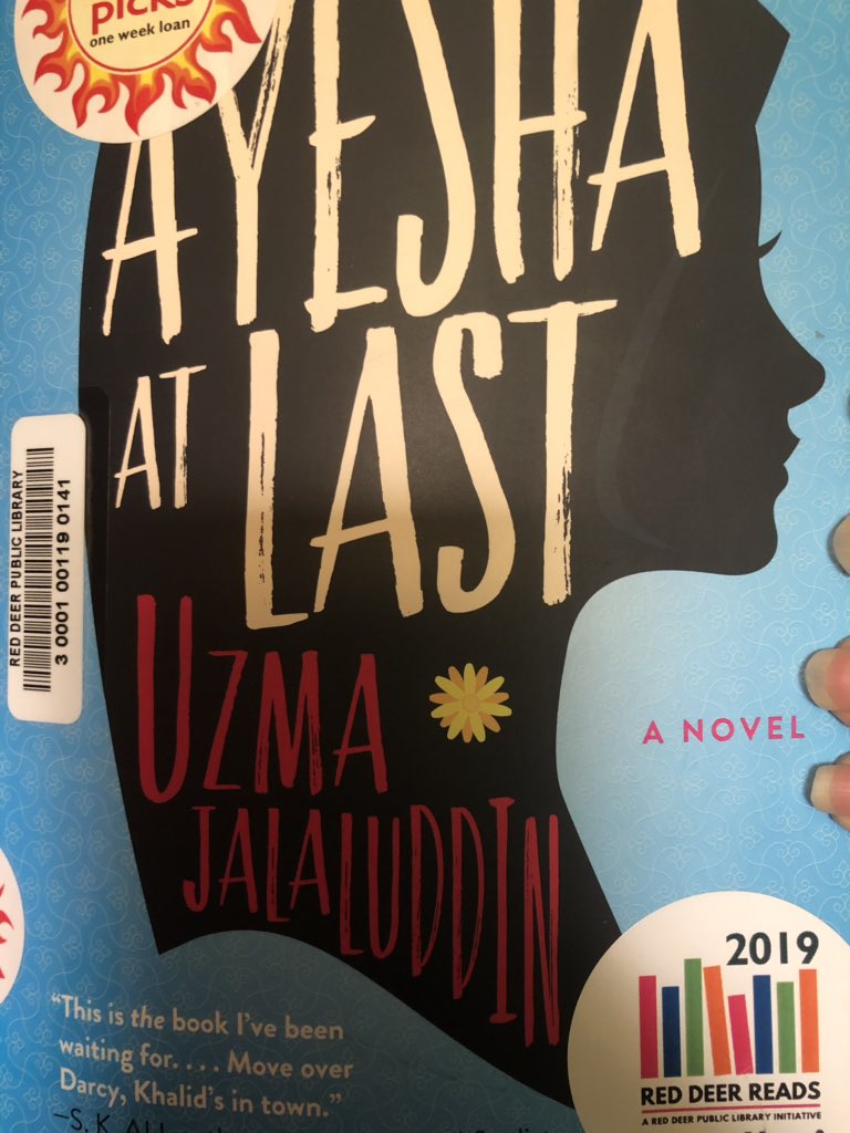 LMamta's tweet photo. Started my first #Reddeerreads book tonight and one can guess how much I’ve enjoyed it so far given that it’s almost 1:30 am @rdpl https://t.co/1WqM2qZZFR