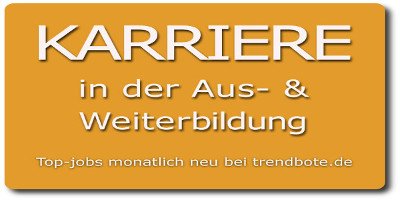 Karriere last minute 10.7.:

▷ Wissenschaftliche Mitarbeit in #Schwerin 

in den Forschungsprojekten Academia+ u. SUnStAR von der Uni der #Bundesagentur für Arbeit (HdBA) gesucht; befristet bis 8/21, Gehalt: EG 13 TV-L.

trendbote.de/Karriere-Arbei…