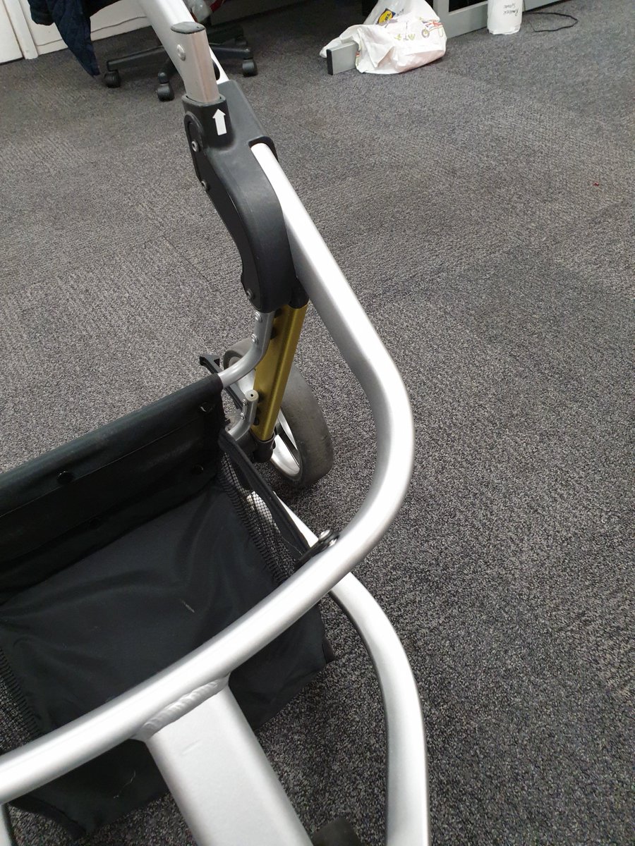 DandSSignsLtd's tweet photo. At D&amp;S Signs not only do we wrap vehicles but we also wrap an unusual item from time to time (But we do love the challenge). Here we have a pram frame with some scratches that needed to be covered for one of our customers.

#Vinyl #wrap #layednotsprayed #wrapped #wrapping https://t.co/SKx1Y0pydh
