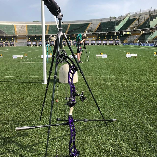 Head2head compound men up first #worlduniversitygames  @danielfoley7 @studentsportireland #primearchery