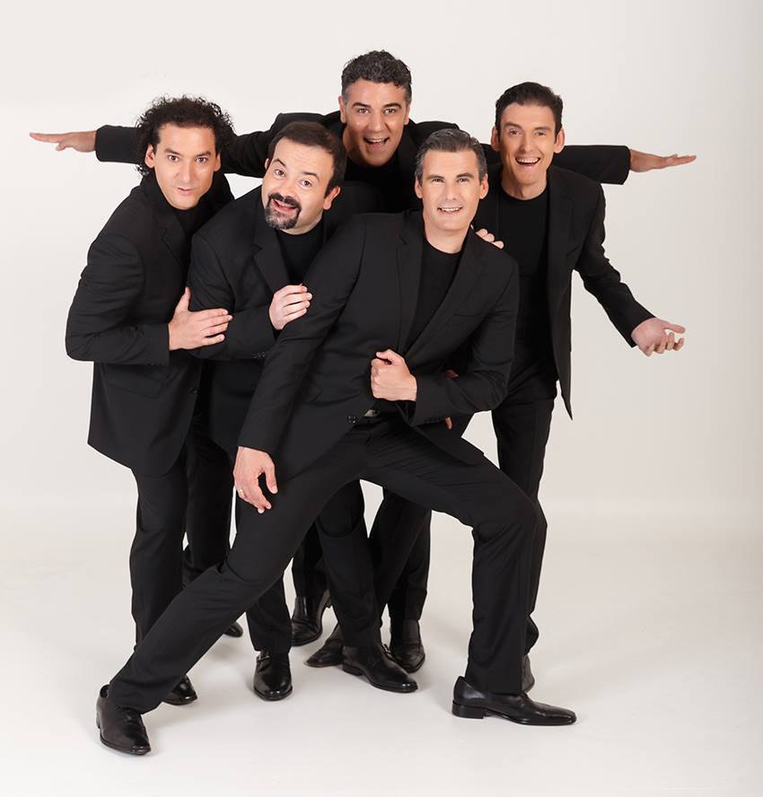 FiestasPilarOfi's tweet photo. El grupo zaragozano B Vocal pregoneros de las Fiestas del Pilar 2019

#Pilar19 #ZGZesCultura https://t.co/2P9P8LELpC