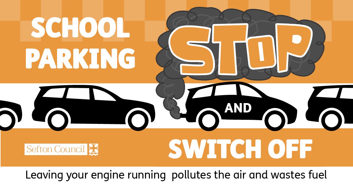 seftoncouncil's tweet photo. We all deserve to breathe clean air πβ»οΈ Help protect the air around schools in #MySefton by switching off your car engine when you're picking your children up or dropping them off #CleanAirSefton https://t.co/op4nc7oKti